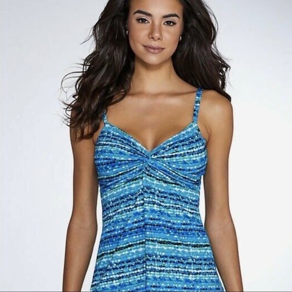 Miraclesuit Night Lights Roswell tankini top - Picture 10 of 12